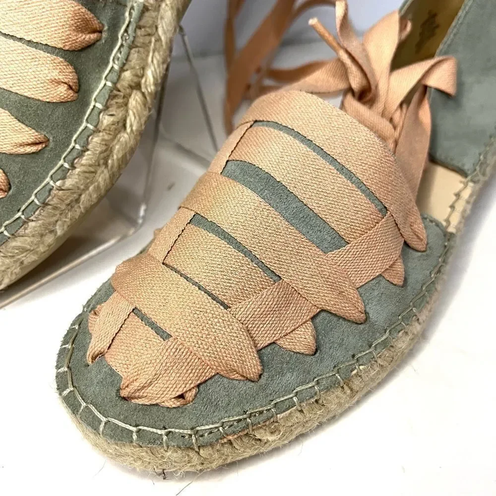 Free People‎ Heat Wave Wrap Ballet Inspired Espadrilles New in Box